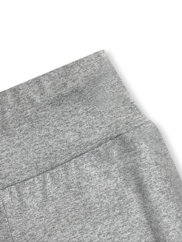 Women's Solid Flare Leg Pants, Casual Comfy Bell Bottom Trousers for Daily Wear, Ladies Bottoms for Summer